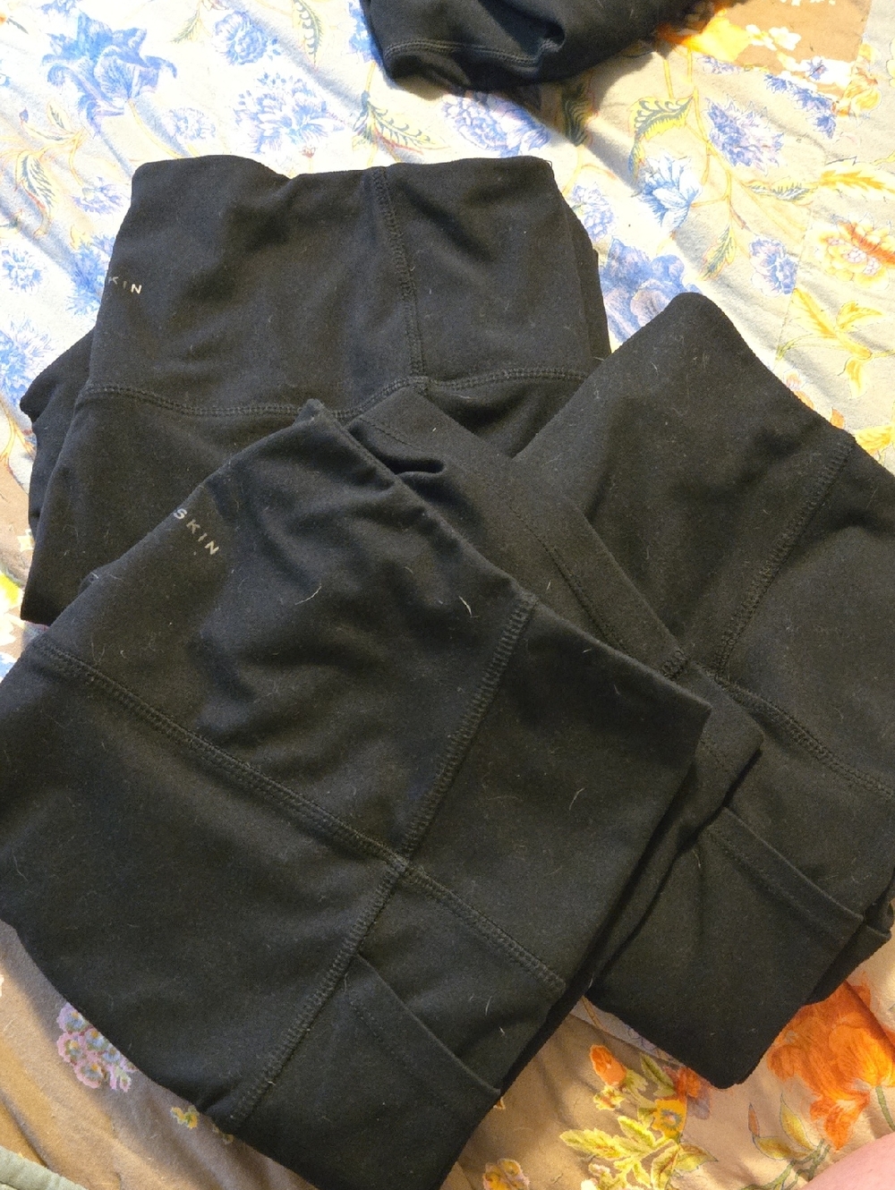 Danskin Black Bike Shorts Lot Of 3